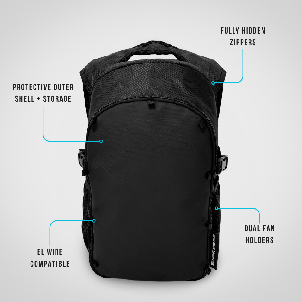 ESSENTIAPAC PRO™ ANTI-THEFT HYDRATION PACK