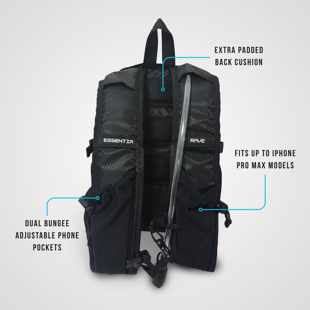 ESSENTIAPAC LITE™ ANTI-THEFT HYDRATION PACK V2