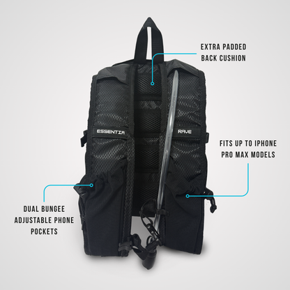 ESSENTIAPAC LITE™ ANTI-THEFT HYDRATION PACK V2