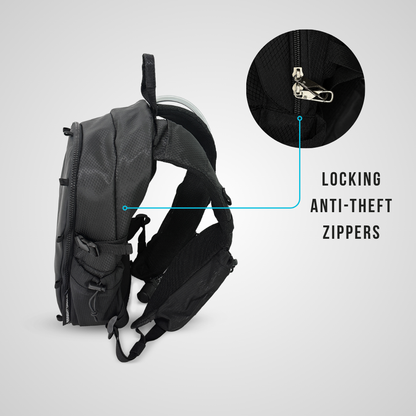 ESSENTIAPAC PRO™ ANTI-THEFT HYDRATION PACK V3