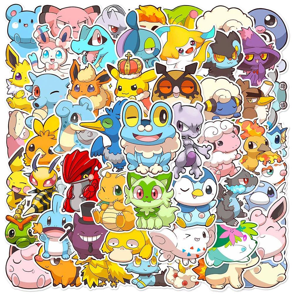 ASSORTED POKEMON STICKERS