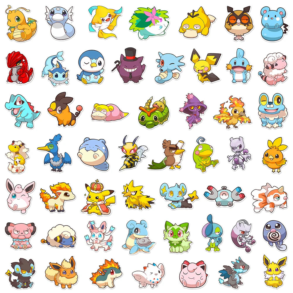 ASSORTED POKEMON STICKERS