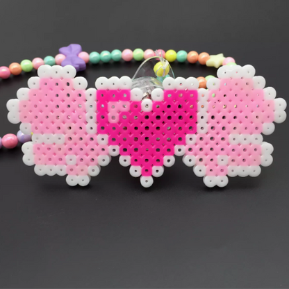 HANDMADE HEART/WINGS LED PEARLER PACIFIER