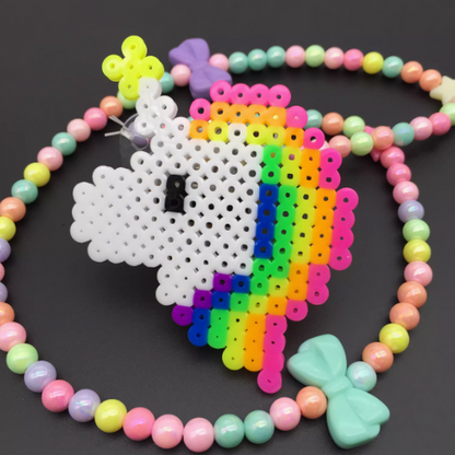 HANDMADE UNICORN LED PEARLER PACIFIERS