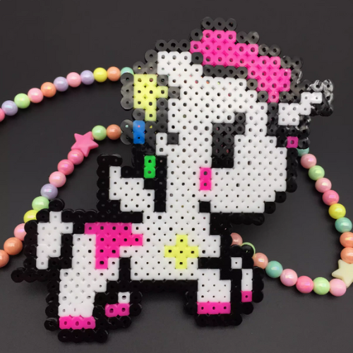 HANDMADE UNICORN LED PEARLER PACIFIERS