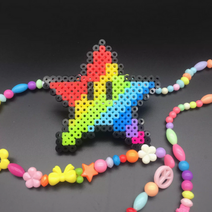 HANDMADE STAR/RAINBOW LED PEARLER PACIFIERS