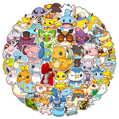 ASSORTED POKEMON STICKERS